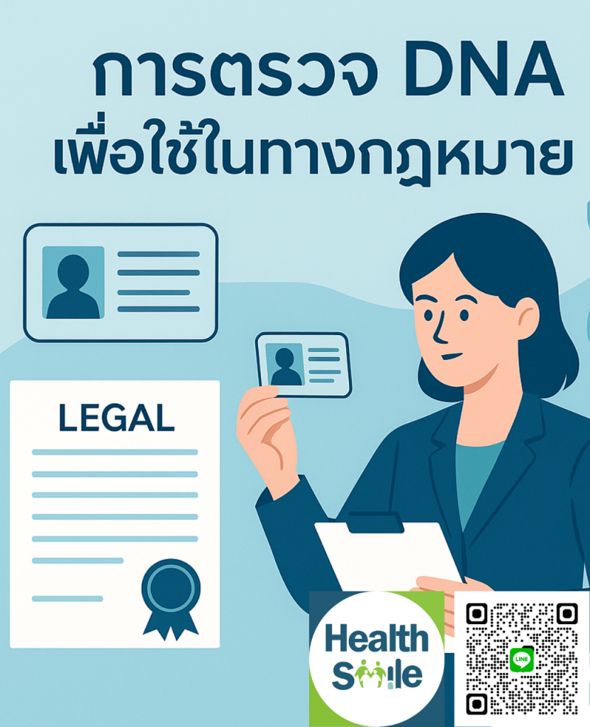 ตรวจ DNA เพื่อใช้ผลทางกฎหมาย