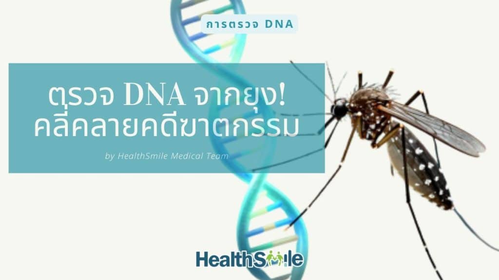 ตรวจ DNA จากยุง! คลี่คลายคดีฆาตกรรมจริงๆได้